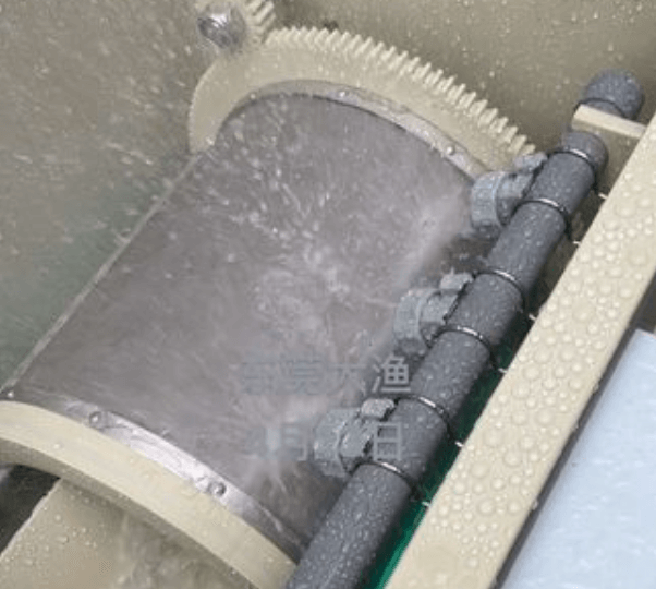 What Mesh Size is Suitable for a Drum Filter Screen in a Koi Pond?